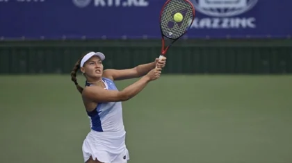 Казахстанка поборется за выход в полуфинал теннисного турнира в США