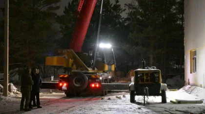 Тело мужчины извлекли из-под завалов строящейся школы в Павлодаре