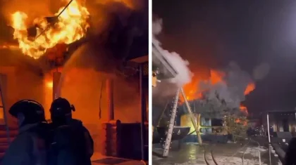 Пожар в банном комплексе тушили в Талдыкоргане