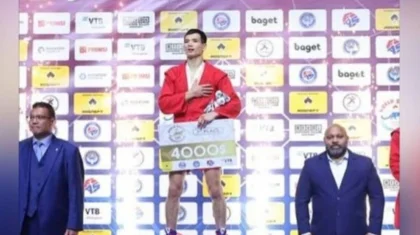 Полицейский из Караганды стал чемпионом мира по самбо