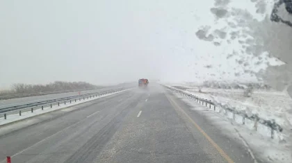 Ограничение на трассах из-за непогоды ввели в двух регионах Казахстана