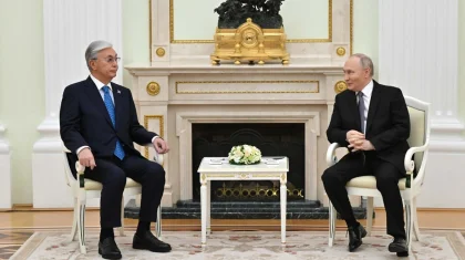 Токаев и Путин провели неформальную встречу в Кремле: что сказали президенты