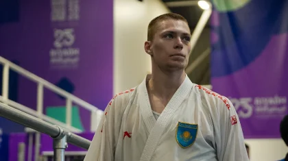 Золотую медаль Исламиады завоевал казахстанский каратист Никита Тарнакин