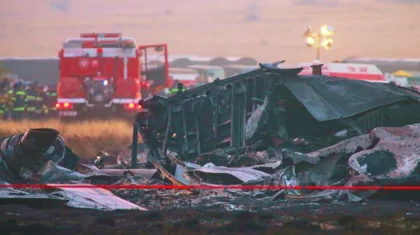 Тела почти всех военных Турции обнаружили после крушения самолета в Грузии