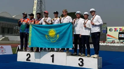 Казахстанские спортсмены завоевали золото на чемпионате Азии по стрельбе из лука