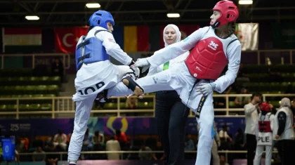 Таеквондистка Камила Аймукашева завоевала бронзу на Исламиаде-2025 в Эр-Рияде