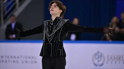 Михаил Шайдоров завоевал историческую медаль Гран-при ISU в США