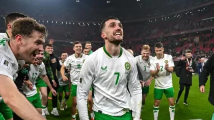 Форвард сборной Ирландии назвал победу над Венгрией «сказкой» и расплакался в эфире (ВИДЕО)