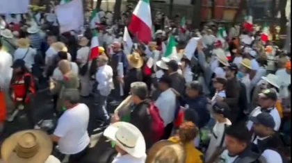 «Поколение Z» устроило масштабные протесты в Мексике (ВИДЕО)