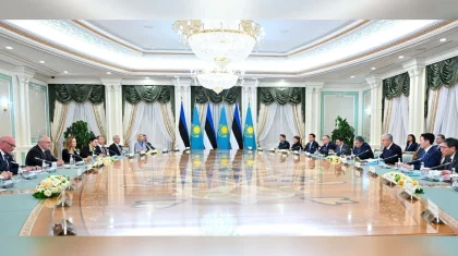 Токаев: Казахстан рассматривает Эстонию как очень важного партнера