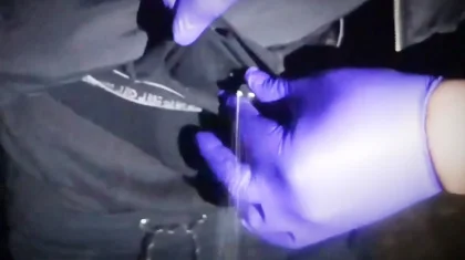 Закладку в необычном месте нашли у задержанного в Павлодаре (ВИДЕО)