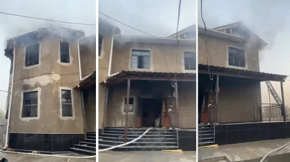 Пожар забрал жизни 12 человек в Туркестанской области: видео с места трагедии