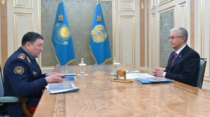 Преступность снижается, ликвидированы 185 криминальных групп: Токаев заслушал главу МВД