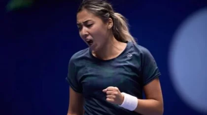 Зарина Дияс вышла в четвертьфинал теннисного турнира в Японии