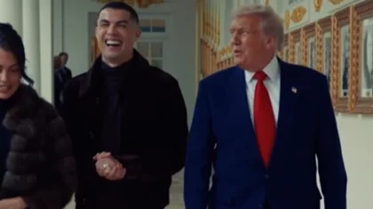 «Криштиану классный»: Трамп выложил сгенерированное ИИ видео с Роналду (ВИДЕО)