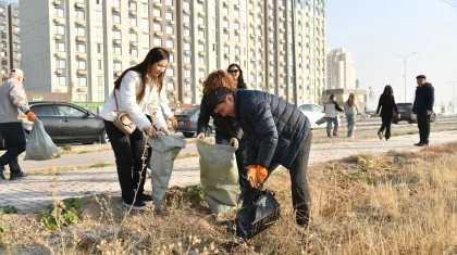 «Таза бейсенбі» в Казахстане: как экоакция партии «AMANAT» объединяет жителей для чистоты