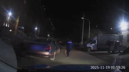 Водитель без прав пытался скрыться от полиции в Караганде (ВИДЕО)