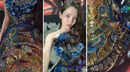 «Инкрустировано кристаллами»: платье якутской модели на «Мисс Вселенная – 2025» покорило сеть (ВИДЕО)