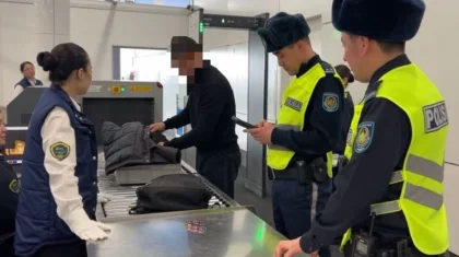 Студента задержали транспортные полицейские в аэропорту Алматы