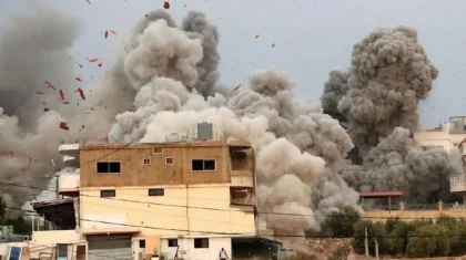 Израиль нанес удары по лагерю в Ливане