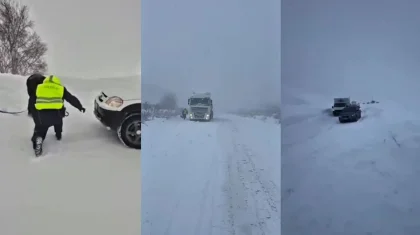 Две трассы закрыли для транспорта из-за непогоды в ВКО (ВИДЕО)