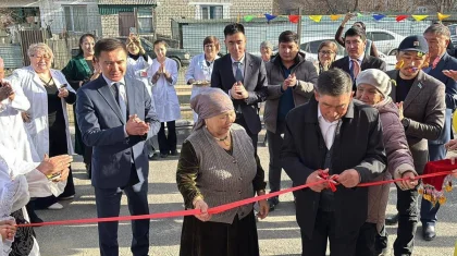 В районе Мақаншы открыт новый медицинско-фельдшерский пункт