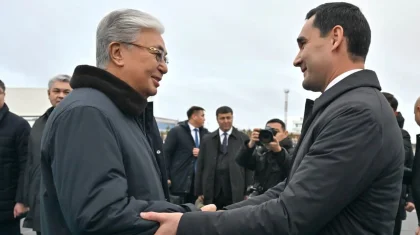 Токаев лично встретил Сердара Бердымухамедова в аэропорту Астаны (ФОТО, ВИДЕО)