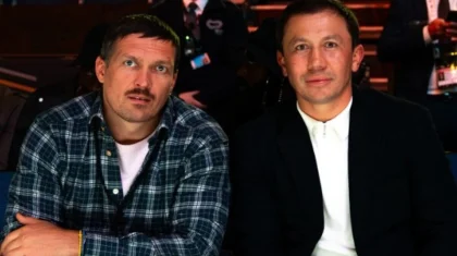 Александр Усик поздравил Геннадия Головкина с назначением главой World Boxing