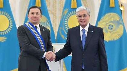 Токаев наградил Головкина орденом «Барыс» I степени (ВИДЕО)