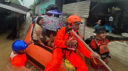 По меньшей мере 10 человек погибли в результате наводнений на индонезийском острове Суматра