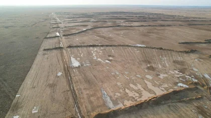 В области Абай начато строительство полигона твердых бытовых отходов