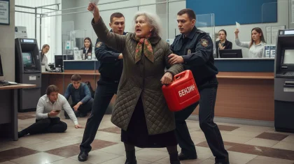 Пенсионерка с бензином устроила скандал в банке из‑за просрочки по кредиту в Петропавловске