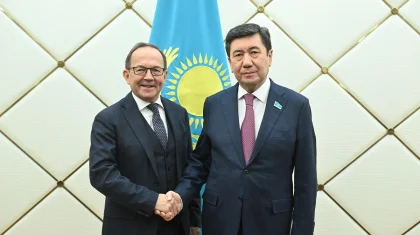 Спикер Мажилиса принял заместителя председателя нижней палаты Парламента Австрии