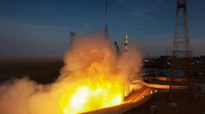 Повреждение стартовой площадки при запуске ракеты с Байконура пояснили в «Роскосмосе»