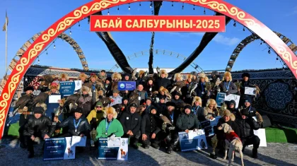 «Абай салбурыны – 2025» объединил лучших сокольников Казахстана в области Абай