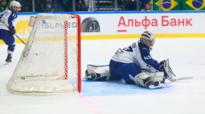 «Барыс» уступил лидеру КХЛ в результативном матче