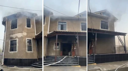 Умерла 7-летняя девочка, пострадавшая в крупном пожаре в Туркестанской области