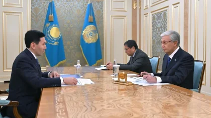 Президент принял председателя правления «Самрук-Казына»