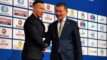 Казахстанский чемпион мира Нуркоже Кайпанов получил ключи от квартиры в Астане