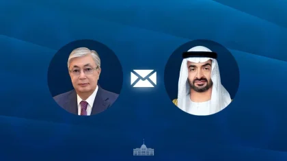 Токаев поздравил президента ОАЭ с Национальным днем