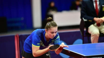 Казахстанская команда взяла третье место на турнире по настольному теннису в Италии