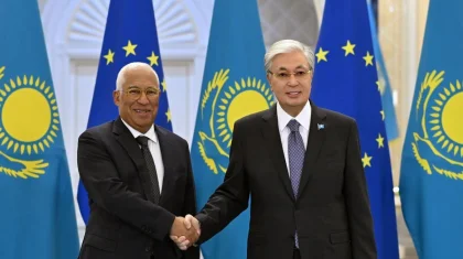 Как президента Европейского совета Антониу Кошту встретили в Акорде (ВИДЕО)