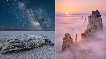 Сюрреалистичные пейзажи Мангистау покорили Instagram