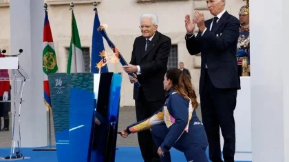 Огонь зимних Олимпийских игр-2026 зажгли в Риме