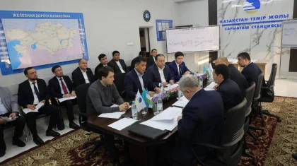 Увеличить ж/д перевозки зерна через Сарыагаш договорились Казахстан и Узбекистан