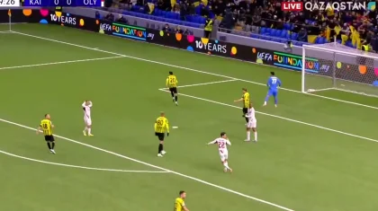 «Кайрат» уступил «Олимпиакосу» в матче Лиги чемпионов в Астане