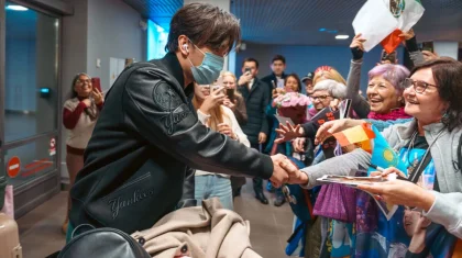 Необычный подарок получил Димаш Кудайберген в Латвии