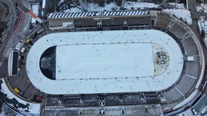 В Алматы продолжается модернизация легендарного катка