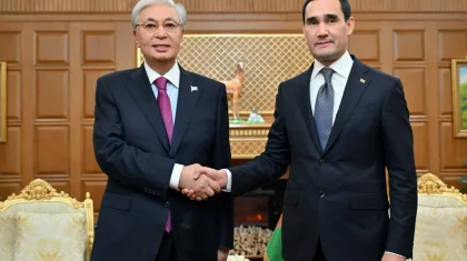 Токаев провел встречу с президентом Туркменистана