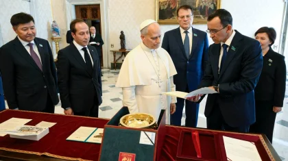 Президент Казахстана направил Папе Римскому специальное послание